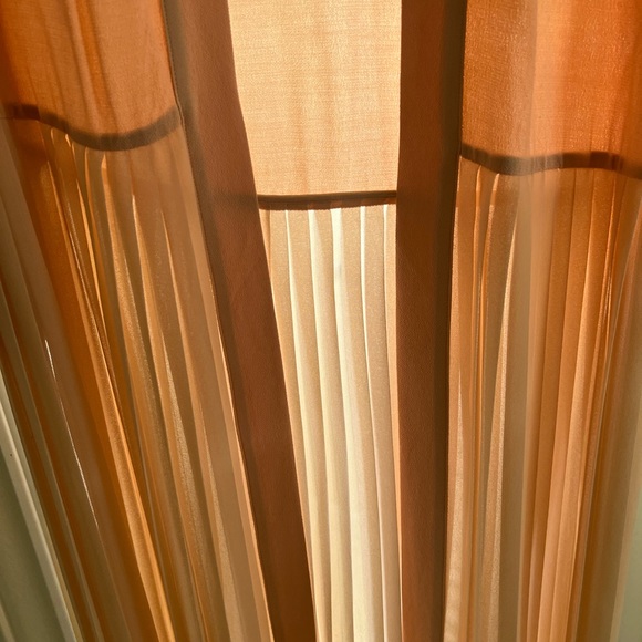 Zara Sheer Pleated Tunic Top - Picture 3 of 4